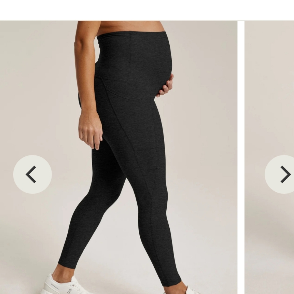 Spacedye Love the Bump Maternity Pocket Midi Legging